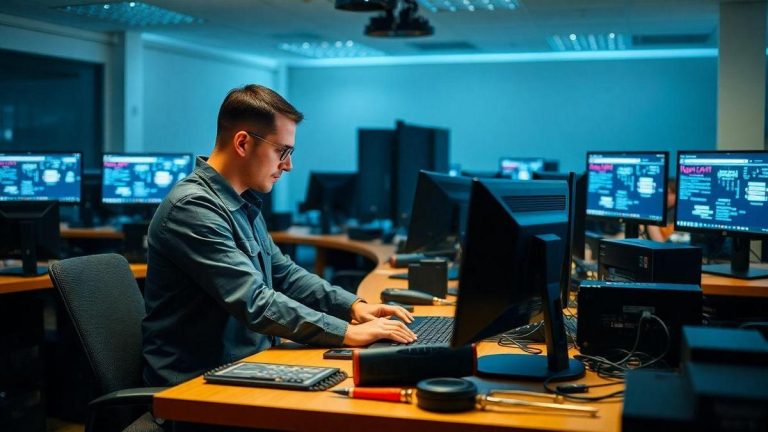 Como iniciar uma carreira como técnico de informática?