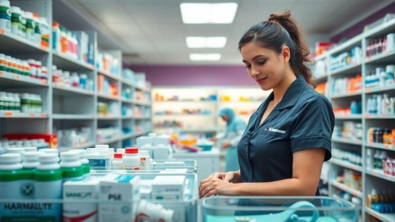 Como se preparar para uma carreira como atendente de farmácia?